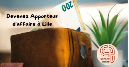 Apporteur d'affaires Lille Apporteur d’affaires à Lille : recommandez QUASAR et gagnez 10% (puis 5%) ou 10% en bons cadeaux. Simple, légal, suivi transparent.
